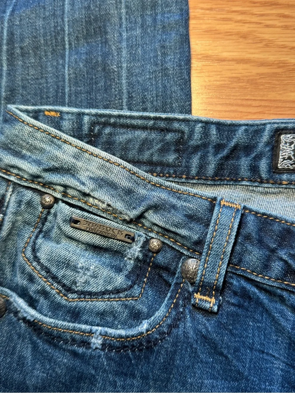 Low Rise Skinny Dark Blue Jeans